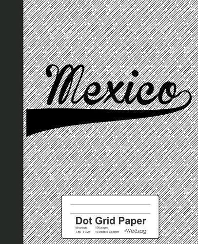 Dot Grid Paper: MEXICO Notebook