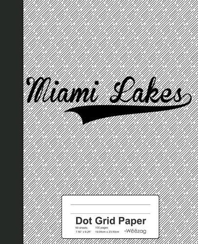 Dot Grid Paper: MIAMI LAKES Notebook