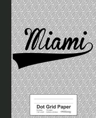 Dot Grid Paper: MIAMI Notebook
