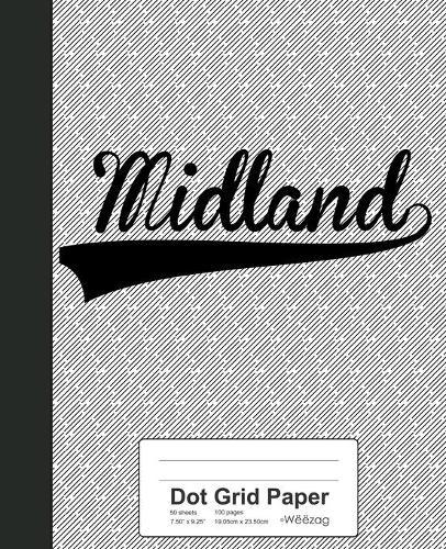 Dot Grid Paper: MIDLAND Notebook