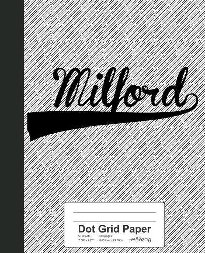 Dot Grid Paper: MILFORD Notebook