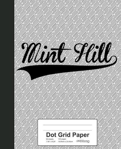 Dot Grid Paper: MINT HILL Notebook