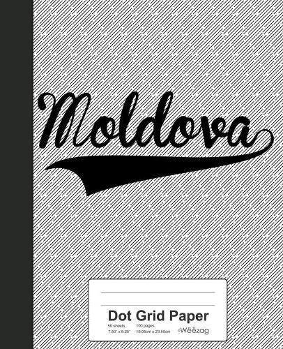 Dot Grid Paper: MOLDOVA Notebook