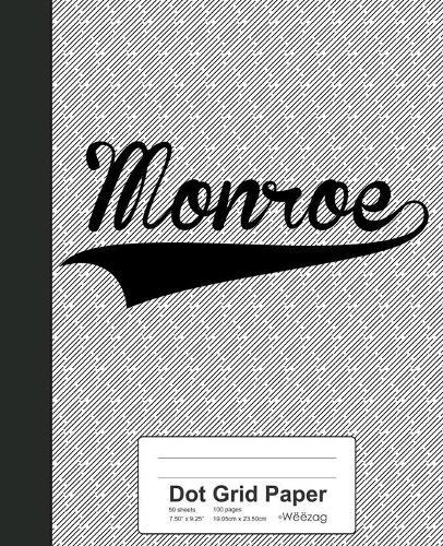 Dot Grid Paper: MONROE Notebook