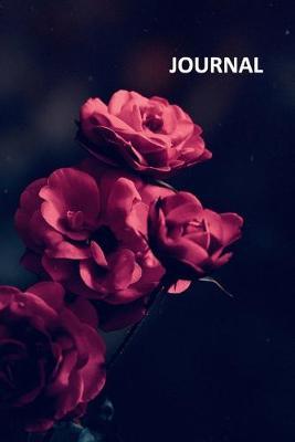 Journal: Bouquet of red roses Compact Bullet Journal Dot Grid Daily Planner Student gifts for florists