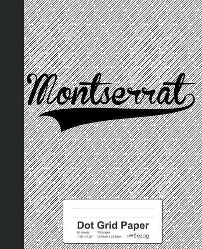 Dot Grid Paper: MONTSERRAT Notebook