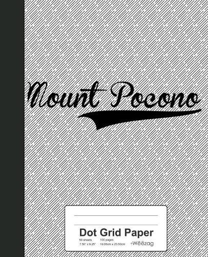 Dot Grid Paper: MOUNT POCONO Notebook