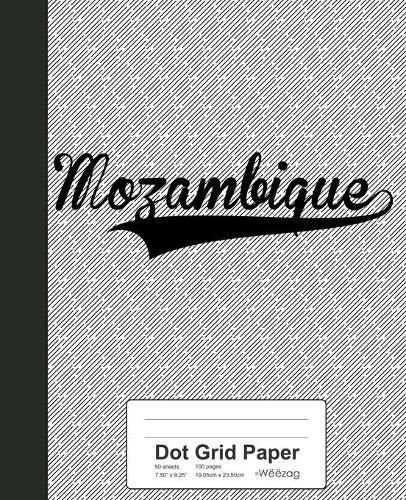 Dot Grid Paper: MOZAMBIQUE Notebook