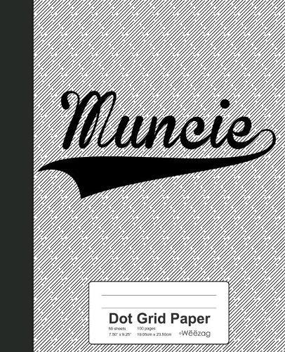 Dot Grid Paper: MUNCIE Notebook