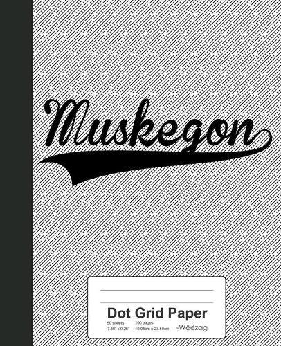 Dot Grid Paper: MUSKEGON Notebook