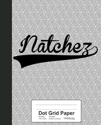 Dot Grid Paper: NATCHEZ Notebook