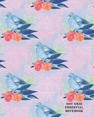 Dot Grid Essential Notebook: Design Book, Work Book, Planner, Dotted Journal, Dot Matrix, Sketch Book, Math Book, 5mm Dots- 104 pages (Dot paper)