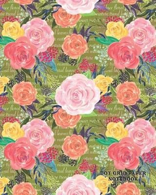 Dot Grid Paper Notebook: Design Book, Work Book, Planner, Dotted Journal, Dot Matrix, Sketch Book, Math Book, 5mm Dots- 104 pages (Dot paper)