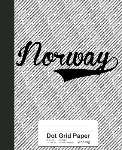 Dot Grid Paper: NORWAY Notebook