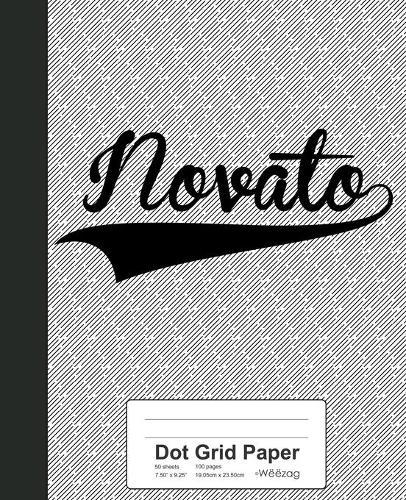 Dot Grid Paper: NOVATO Notebook
