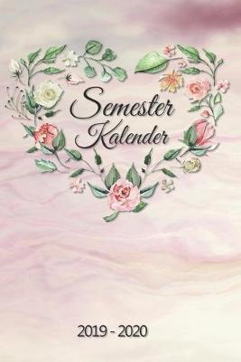 Semesterkalender 2019 - 2020: Studienplaner, Studentenkalender, Studienplaner und Semesterplaner fur 2019 - 2020, Geschenk, Geschenkidee, Timer, Kalender, Wochenplaner, Uni Planer, Hausaufgabenheft fur das Studium von September 2019 bis Oktober 2020
