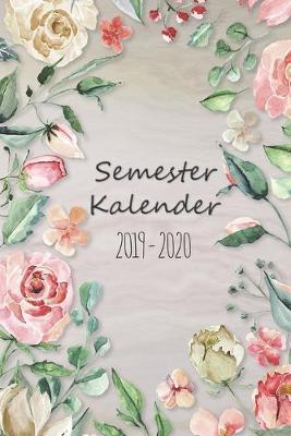 Semesterkalender 2019 - 2020: Studienplaner, Studentenkalender, Studienplaner und Semesterplaner fur 2019 - 2020, Geschenk, Geschenkidee, Timer, Kalender, Wochenplaner, Uni Planer, Hausaufgabenheft fur das Studium von September 2019 bis Oktober 2020