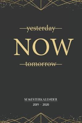 Semesterkalender 2019 - 2020: Studienplaner, Studentenkalender, Studienplaner und Semesterplaner fur 2019 - 2020, Geschenk, Geschenkidee, Timer, Kalender, Wochenplaner, Uni Planer, Hausaufgabenheft fur das Studium von September 2019 bis Oktober 2020
