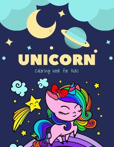 Unicorn coloring book for kids: A Little Unicorn coloring books for kids ages 4-8 years - Improve imagination and Relaxing (Book6)