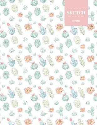 Sketch 110 Pages: Cactus Sketchbook for Kids, Teen and College Students - Succulent Llama Pattern