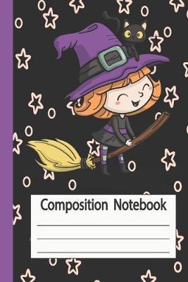 Composition Notebook: Halloween Wide Ruled Journal, Notebook, Diary for Adult Writing -120 Pages -6 x 9 -