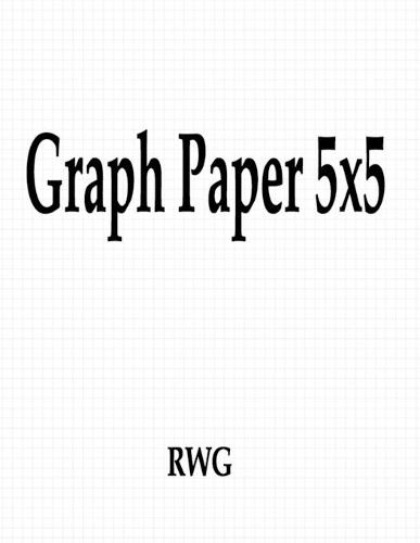 Graph Paper 5x5: 200 Pages 8.5"" X 11""