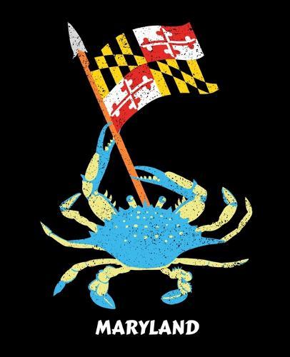 Maryland: Maryland Souvenir Crab Notebook