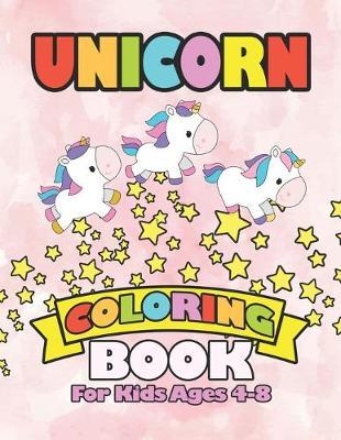 Unicorn Coloring Book for Kids Ages 4-8: Starry Unicorns