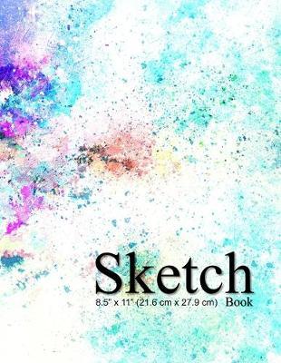 Sketch book: 8.5 x 11 (21.6cm x 27.9cm), 53 sheets (110 pages) of Sketchbook for professionals and students, suitable for Sketching, Drawing, Doodling, Writing and More, Beautiful Abstract Design for Unlined Blank Sketchbook 8.5 x 11
