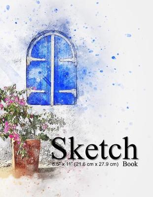 Sketch book: 8.5 x 11 (21.6cm x 27.9cm), 53 sheets (110 pages) of Sketchbook for professionals and students, suitable for Sketching, Drawing, Doodling, Writing and More, Beautiful Abstract Design for Unlined Blank Sketchbook 8.5 x 11