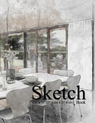Sketch book: 8.5 x 11 (21.6cm x 27.9cm), 53 sheets (110 pages) of Sketchbook for professionals and students, suitable for Sketching, Drawing, Doodling, Writing and More