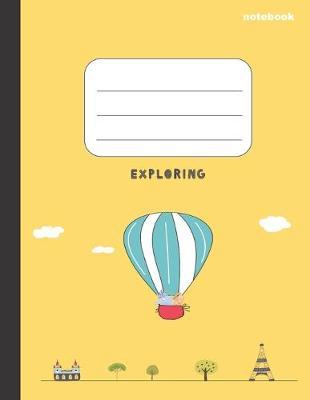 Unlined Notebook - Large (8.5x11 inches) - 100 Pages - Yellow Cover