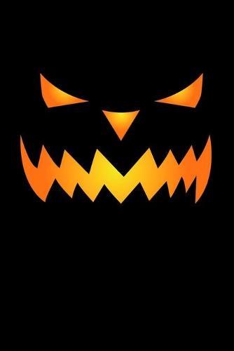College Ruled Notebook: Halloween Edition: College Ruled Composition Notebook w/ Spooky Jack o' lantern Carved Pumpkin Face Effect Halloween Lights on Color Dark Black Background Design Gift Vol. 2