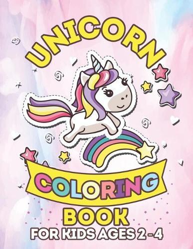 Unicorn Coloring Book for Kids Ages 2-4: Adorable Night Sky