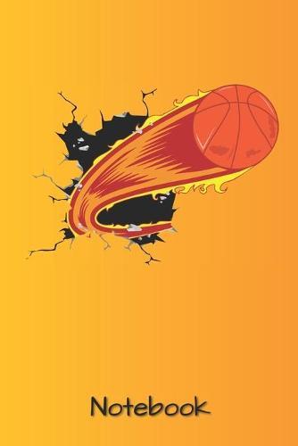 Notebook: Basketball - A5 - Dot Grid (Gepunktet) 120 Seiten - Notizbuch - Tagebuch - Tagesplaner - Wochenplaner - Planer - Geschenk