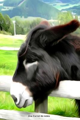 Ane Carnet de notes: Journal A5 ligne original de 119 pages- Une belle idee de cadeau pour les amoureux des animaux