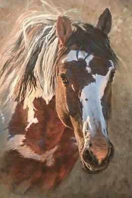 Wild Horse Journal: Picasso at Sunset  Bullet Journal for Horse Lovers
