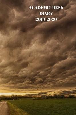 Academic Diary Week To View A5 Organiser Planner: Starts 1 August 2019 Until 31 July 2020. Cactus Diary, Paperback With Soft Water Repelling Matte Front Cover. High Quality.
