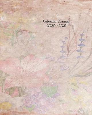 Calendar Planner 2020 - 2021: 2 Year Planner with Annual Calendar, Monthly Planner and Calendar spread, for Organizer Agenda Schedule Notebook Journal and Business