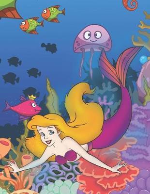 Mermaid Activity Book Favor: Cute Nautical Themed Color, Dot to Dot, and Word Search Puzzles Provide Hours of Fun For Creative Young Kids