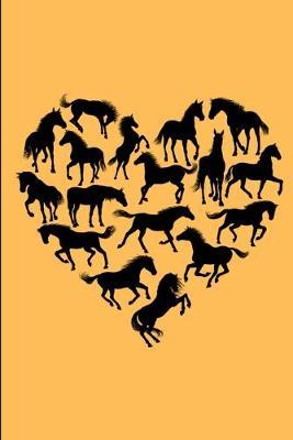 I Love Horses: Lined Notebook Journal - For Horse Lovers Animal Enthusiasts - Novelty Themed Gifts