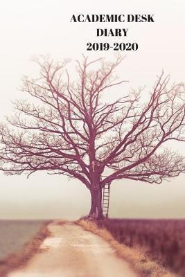 Academic Diary Week To View A5 Organiser Planner: Starts 1 August 2019 Until 31 July 2020. Cactus Diary, Paperback With Soft Water Repelling Matte Front Cover. High Quality.