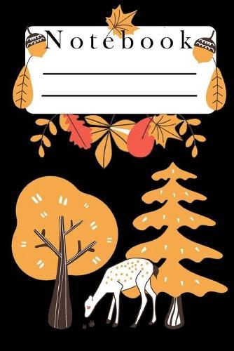 Notebook: Notepad in beautiful Autumn Design - Perfect for everyone who wants to take notes in style - Ideal as a gift - 120 pages 6x9 inches