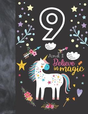 9 And I Believe In Magic: Unicorn Sudoku Puzzle Book Gift For Girls 9 Years Old - Easy Beginners Activity Puzzle Book For Those On The Sudoku Puzzle Craze