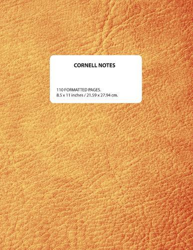 Cornell Notes: Research and Planning Notebook (Tan Cover)
