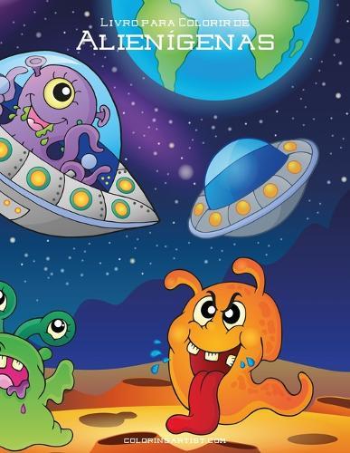 Livro para Colorir de Alienígenas