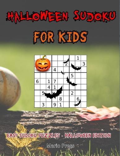 Halloween Sudoku For Kids: Halloween Sudoku For Kids