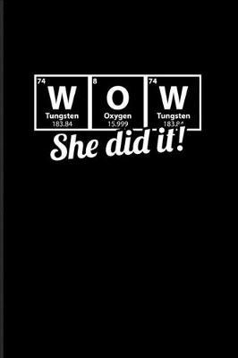 Wow She Did It...: Quotes About Graduations 2020 Planner - Weekly & Monthly Pocket Calendar - 6x9 Softcover Organizer - For Phd Degree & PharmD Fans