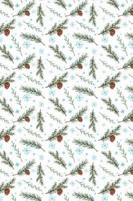 Little Pinecones and Snowflakes Journal: 150 Page Lined Notebook/Diary