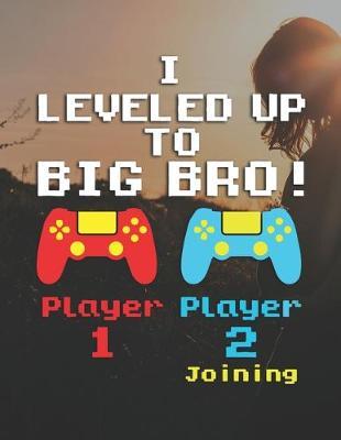 I Leveled Up To Big Bro! Player 1 Player 2 Joining: Pregnancy Planner And Organizer, Diary, Notebook Mother And Child